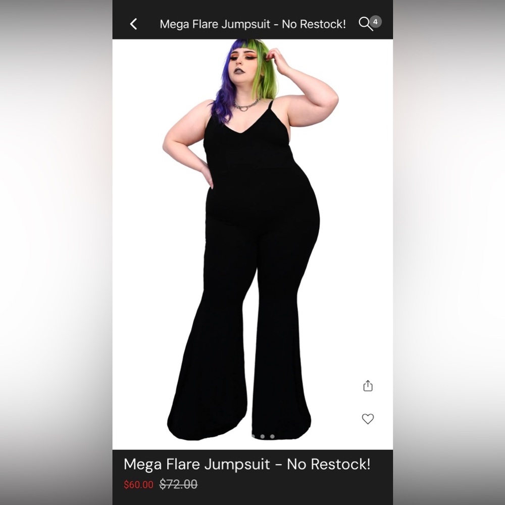 Mega flare Jumpsuit